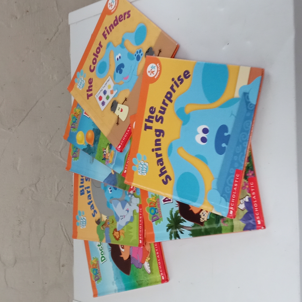 Lot of 8 Nick Jr Hardcover Childrens Books
